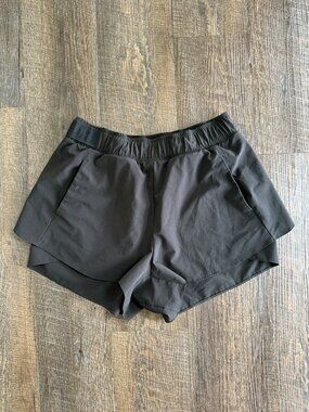 LNDR FLY Run Recycled Short Black  - Size S